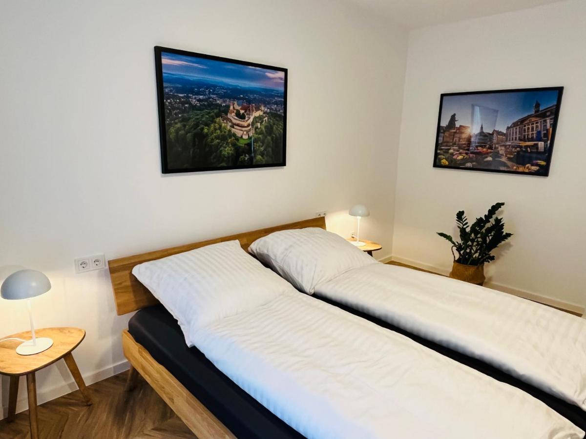Ferienwohnungen An Der Salvatorkirche - Exklusiv-Apartments Mit Terrasse コーブルク エクステリア 写真