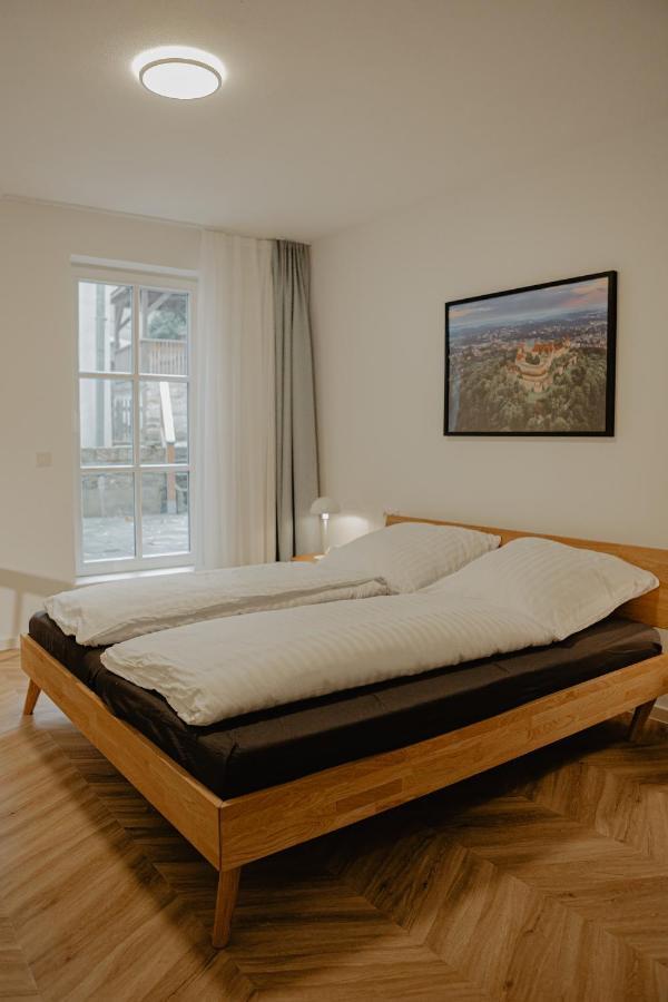 Ferienwohnungen An Der Salvatorkirche - Exklusiv-Apartments Mit Terrasse コーブルク エクステリア 写真